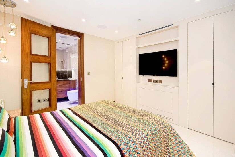 Rutland Gate – bedroom 1 Rutland Gate – bedroom 1