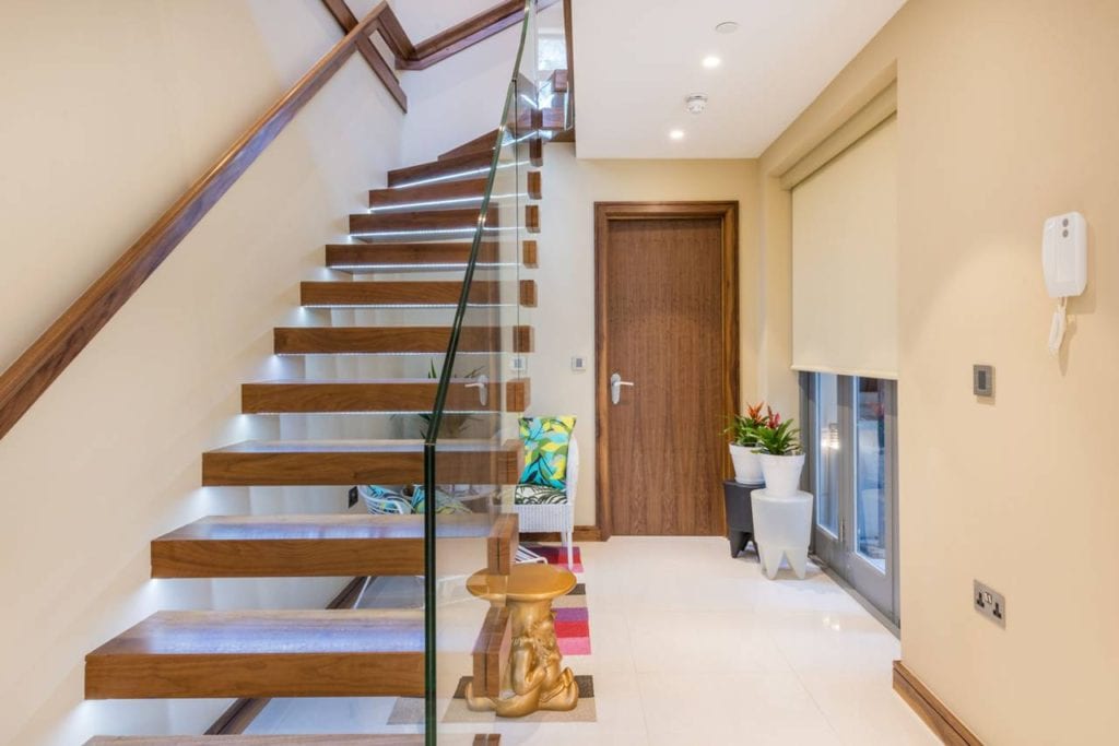 Rutland Gate – basement staircase