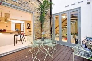 Rutland Gate – outdoor nook Rutland Gate – outdoor nook